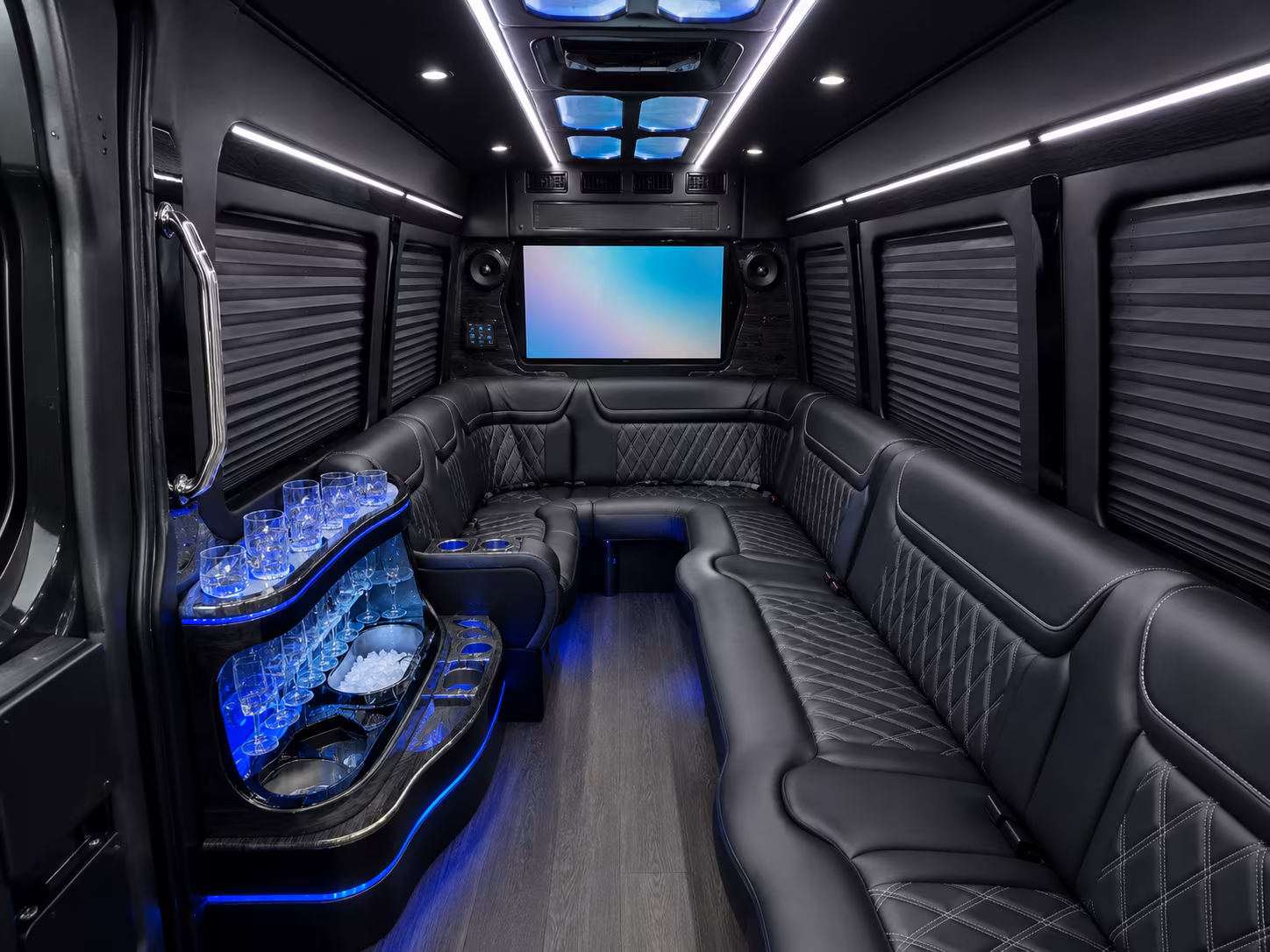 norwalk corporate event transportation onboard seating