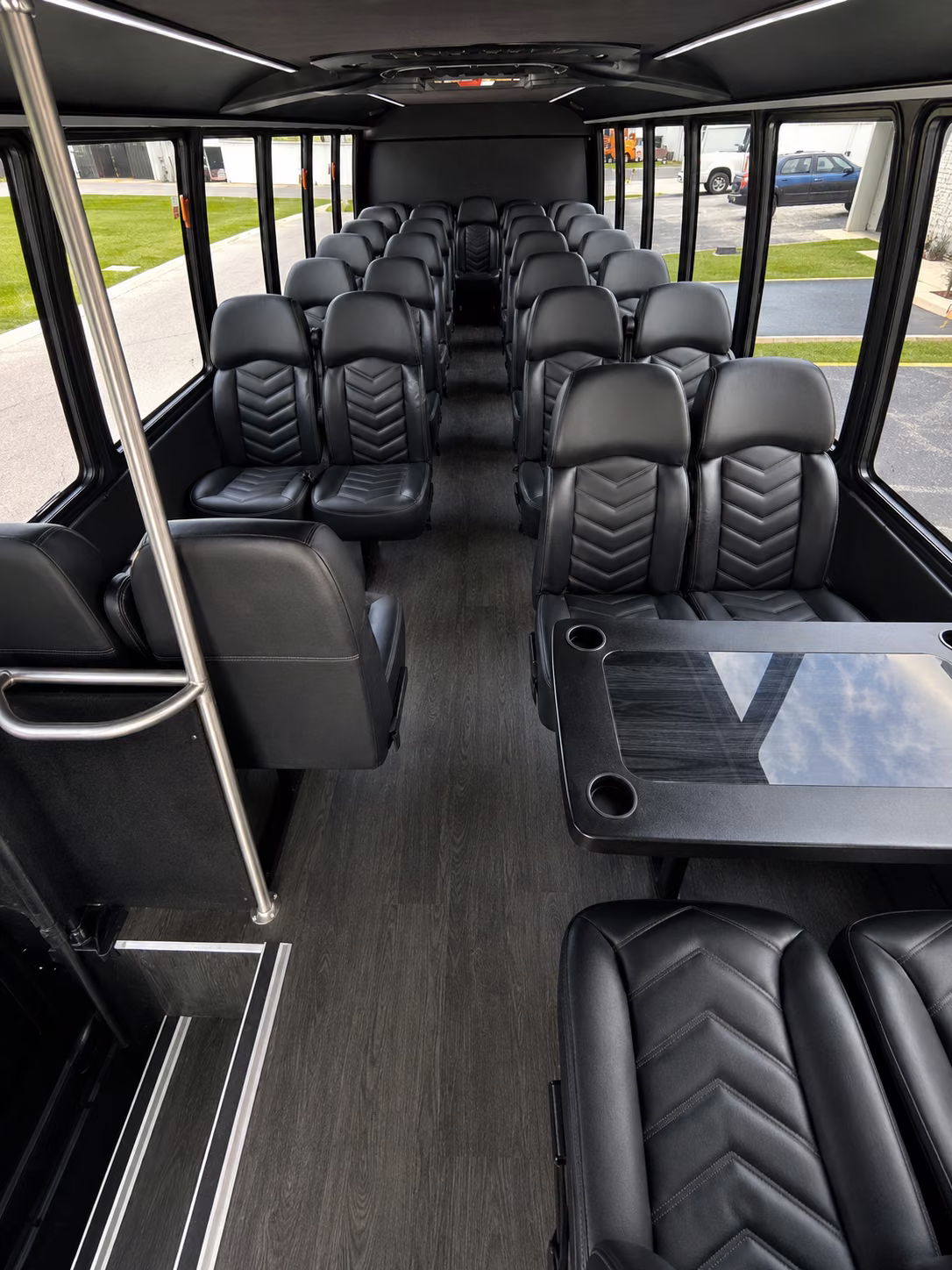norwalk long distance transportation onboard seating