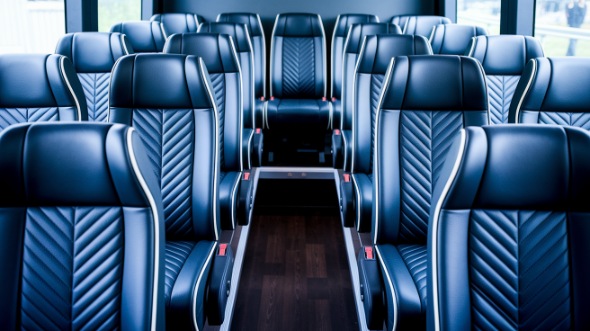 15 passenger minibus inside