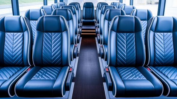 18 passenger minibus inside