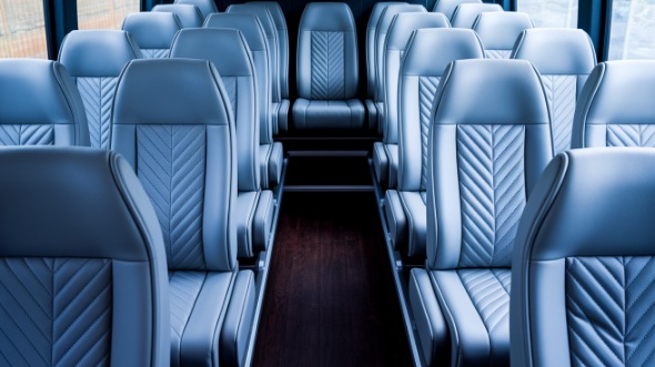 18 passenger minibus interior