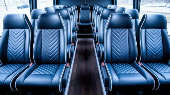 20 passenger minibus inside