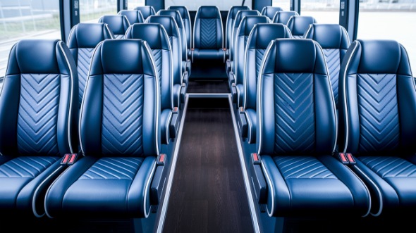 25 passenger minibus inside