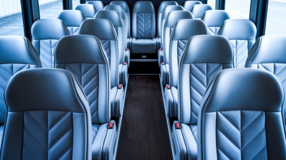 30 passenger minibus interior