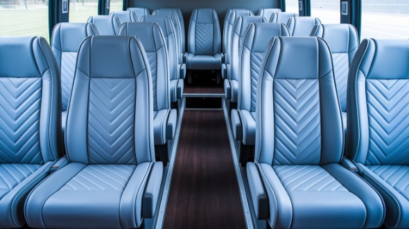 35 passenger minibus inside