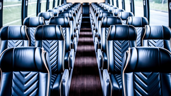 56 passenger charter bus rental